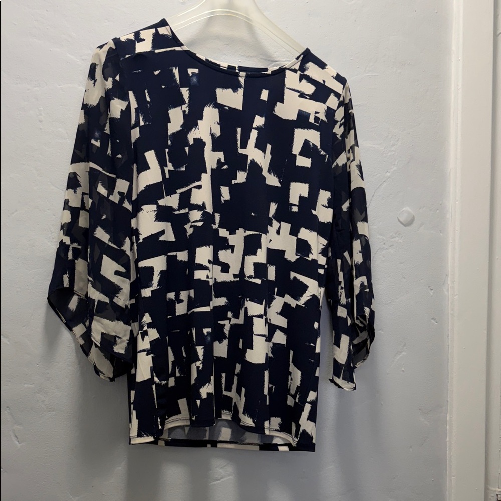 Abstract Print Women's Top